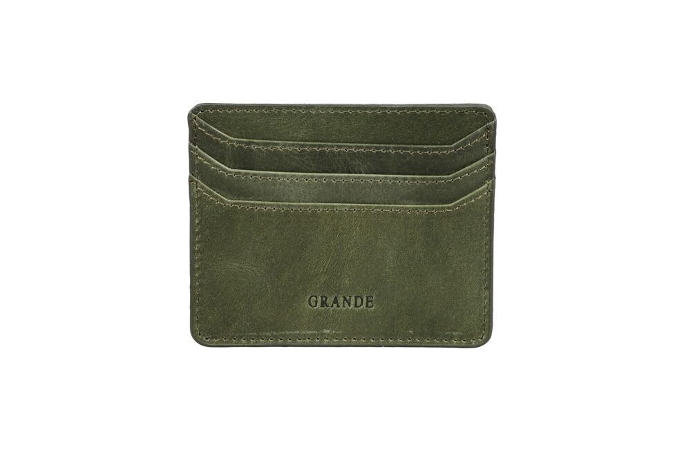 4386 3633 Leather Card Holder and Super Slim Minimalist Small Snap Wallet